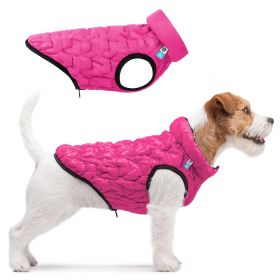 Dog Winter Coat S Size Lightweight Reversible Warm Dog Jacket Water Resistant Windproof Jacket Dog Coats for Small Dogs Vest