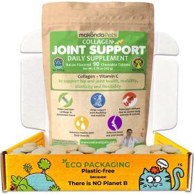 Joint Support for Dogs Collagen for Dogs and Cats Joint Supplement for Dogs with Vitamin C supports Joint Health Mobility Elasticity and Flexibil