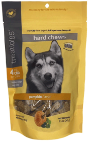 TREATIBLES Balance Hemp Oil Hard Chews Pumpkin (Option: L 45ct)