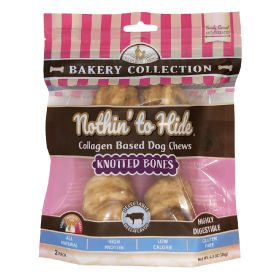 NOTHIN' TO HIDE Bakery Beef Knotted Bone (Option: 6" 2pk)