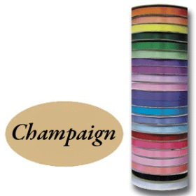 RIBBON #3 9/16 x 100 yards (Option: Champagne)