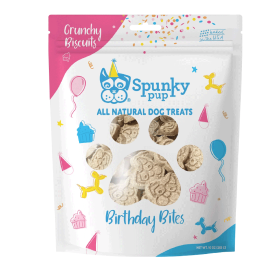 SPUNKY PUP Biscuits (Option: Birthday Bites Peanut Butter 10oz)