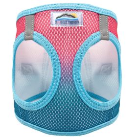 American River Choke Free Dog Harness Ombre Collection (Color: Sugar Plum, size: 2X-Large)