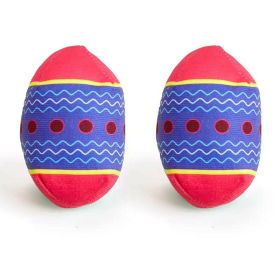 Easter Egg Toys For Pet GREEN And RED Interactive Dog Egg Toy Short-Term Play Design For Aggressive Chewers, Chew Toy With Sounds Modules Squeaky (Option: Two RED)